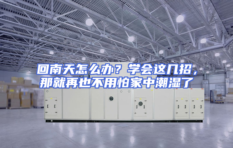 回南天怎么办？学会这几招，那就再也不用怕家中潮湿了