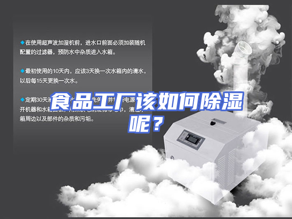 食品工厂该如何除湿呢?
