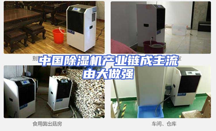 中国除湿机产业链成主流由大做强