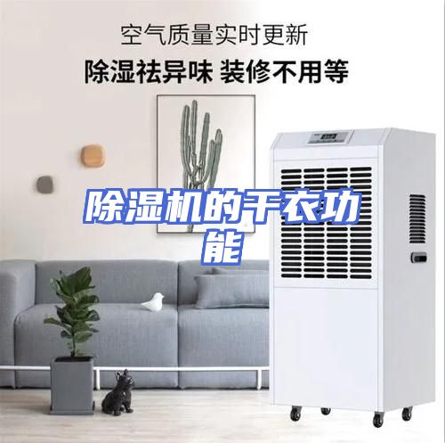 除湿机的干衣功能