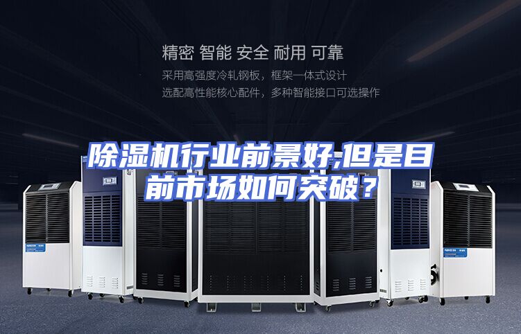 除湿机行业前景好,但是目前市场如何突破？