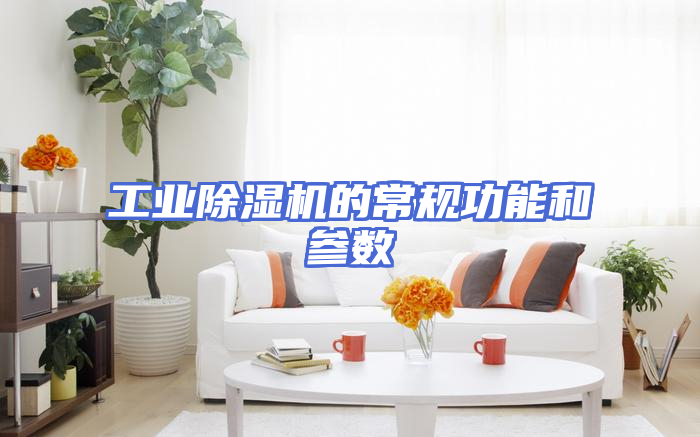 工业除湿机的常规功能和参数