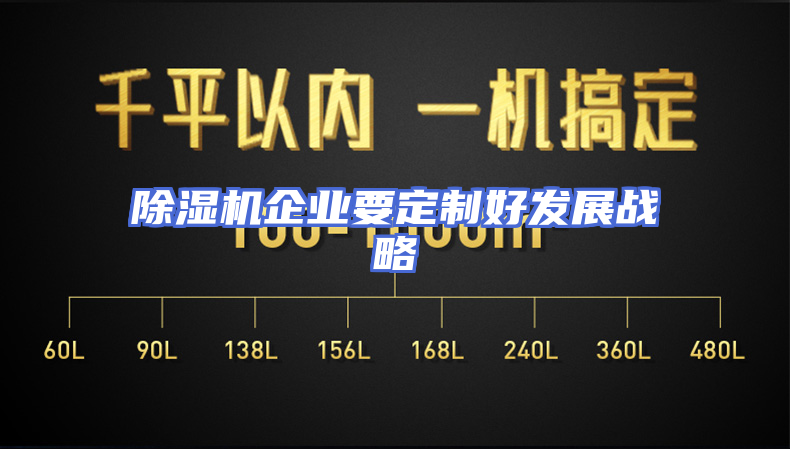 除湿机企业要定制好发展战略