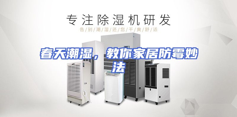 春天潮湿，教你家居防霉妙法