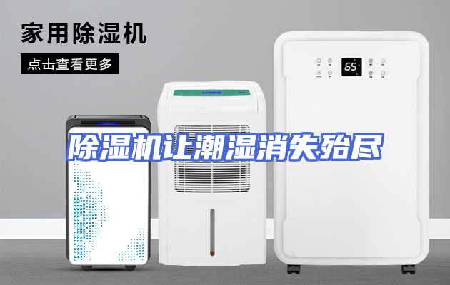除湿机让潮湿消失殆尽