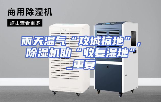 雨天湿气“攻城掠地”，除湿机助“收复湿地”_重复