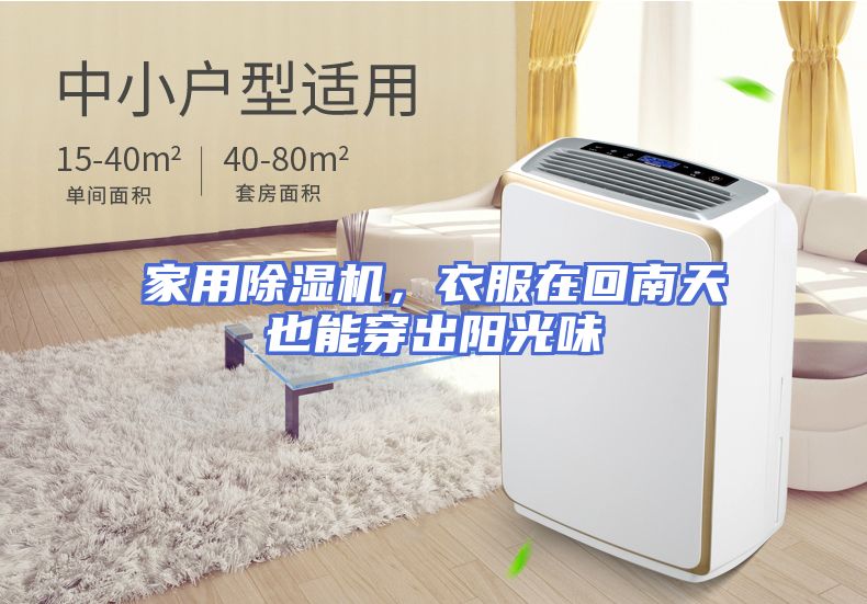 家用除湿机，衣服在回南天也能穿出阳光味