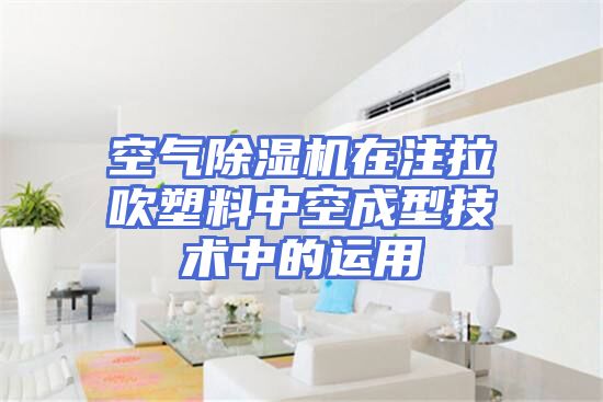 空气除湿机在注拉吹塑料中空成型技术中的运用
