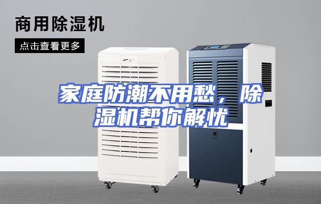 家庭防潮不用愁，除湿机帮你解忧