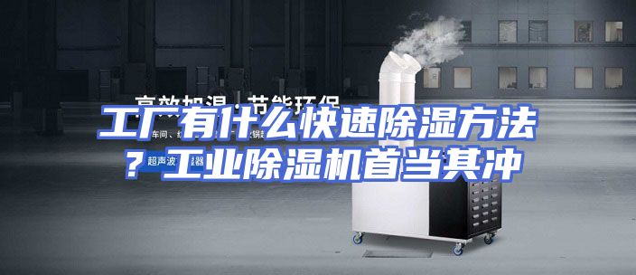 工厂有什么快速除湿方法？工业除湿机首当其冲