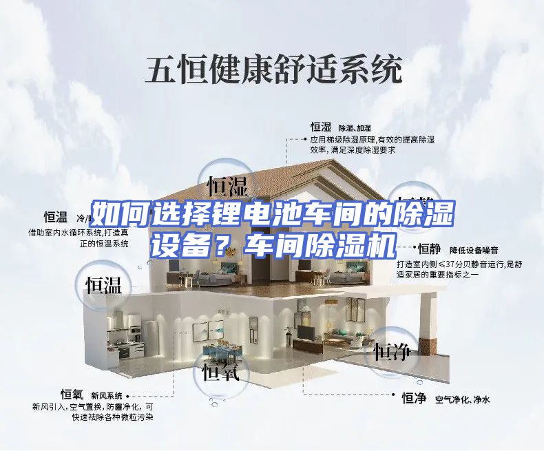如何选择锂电池车间的除湿设备？车间除湿机