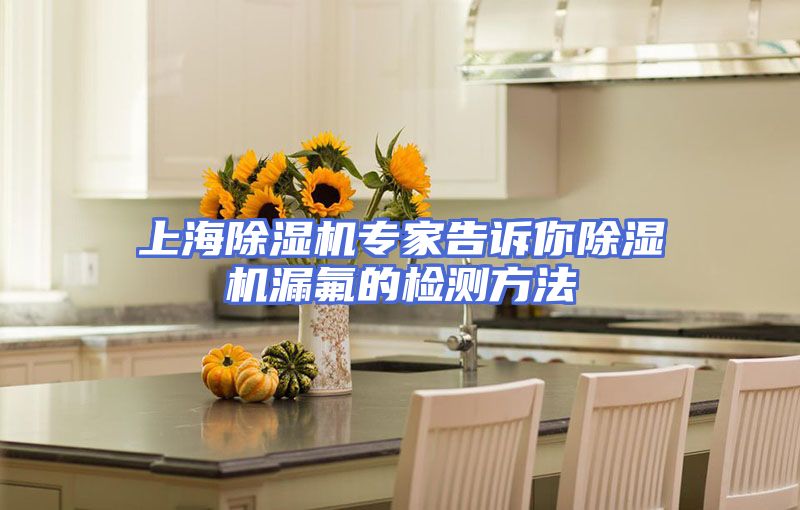 上海除湿机专家告诉你除湿机漏氟的检测方法