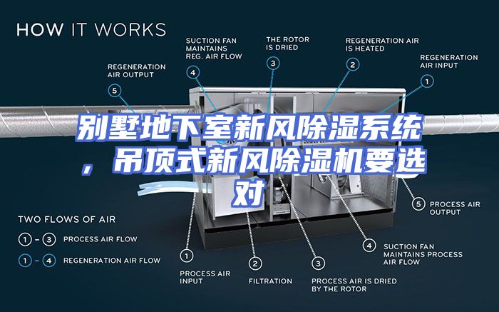 别墅地下室新风除湿系统，吊顶式新风除湿机要选对