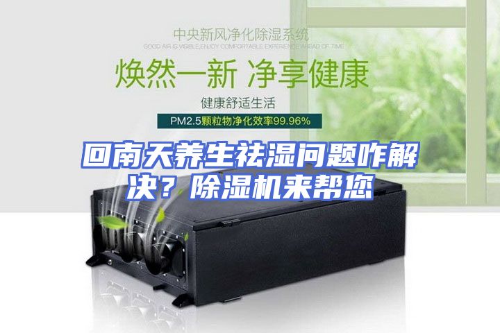 回南天养生祛湿问题咋解决？除湿机来帮您