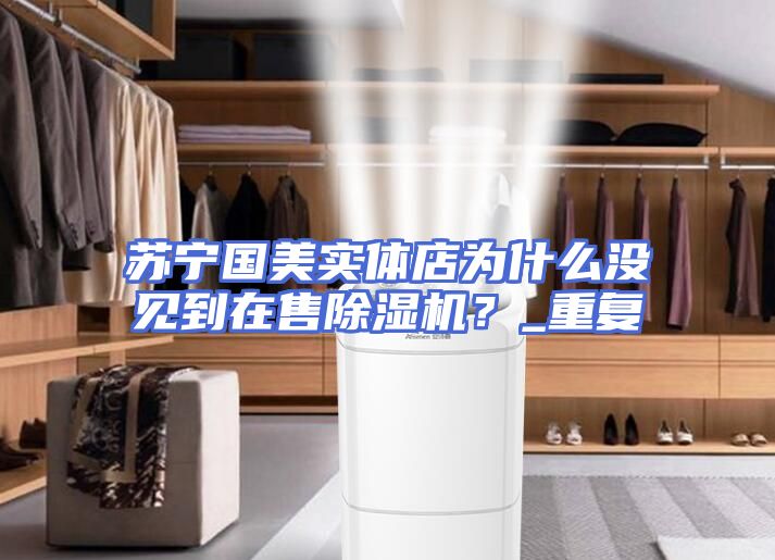 苏宁国美实体店为什么没见到在售除湿机？_重复