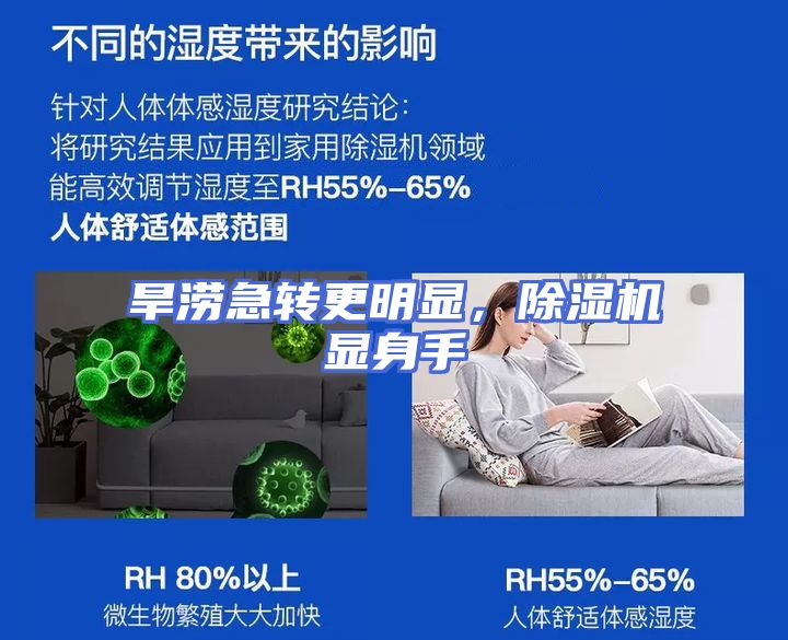 旱涝急转更明显，除湿机显身手