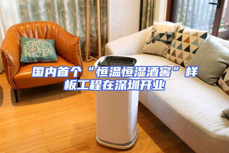 国内首个“恒温恒湿酒窖”样板工程在深圳开业