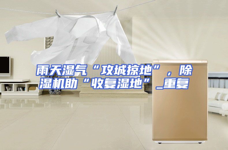 雨天湿气“攻城掠地”，除湿机助“收复湿地”_重复