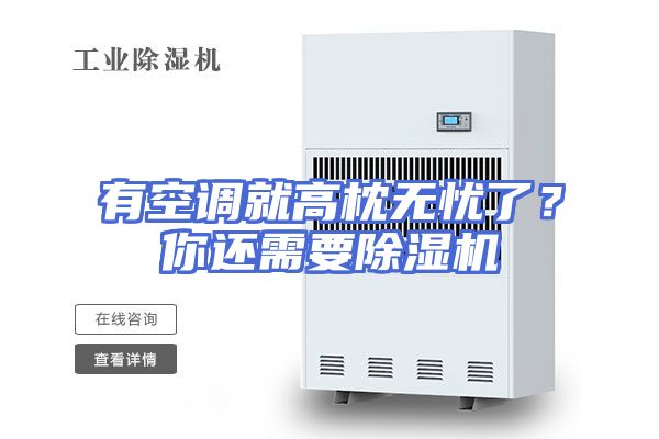有空调就高枕无忧了？你还需要除湿机