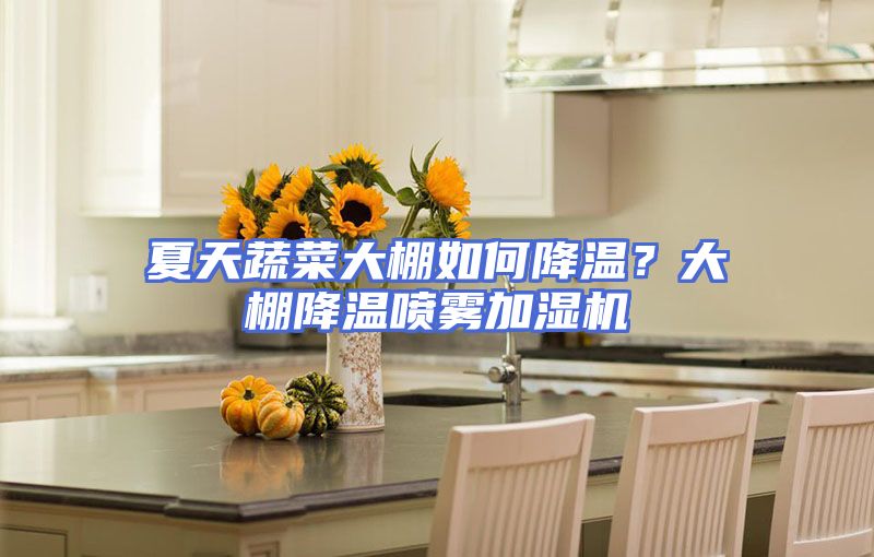 夏天蔬菜大棚如何降温?大棚降温喷雾加湿机