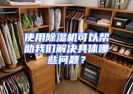 使用除湿机可以帮助我们解决具体哪些问题？