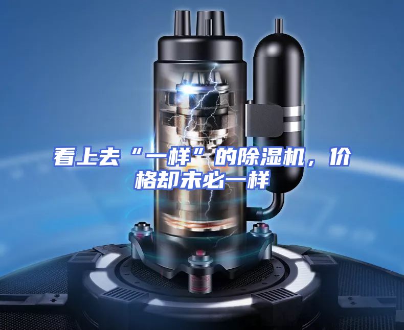 看上去“一样”的除湿机，价格却未必一样