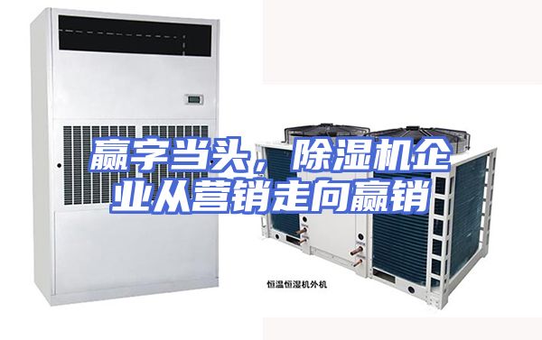 赢字当头，除湿机企业从营销走向赢销