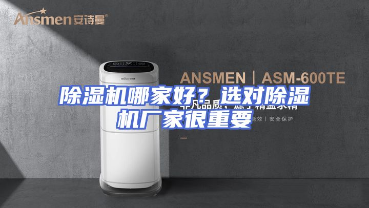 除湿机哪家好？选对除湿机厂家很重要