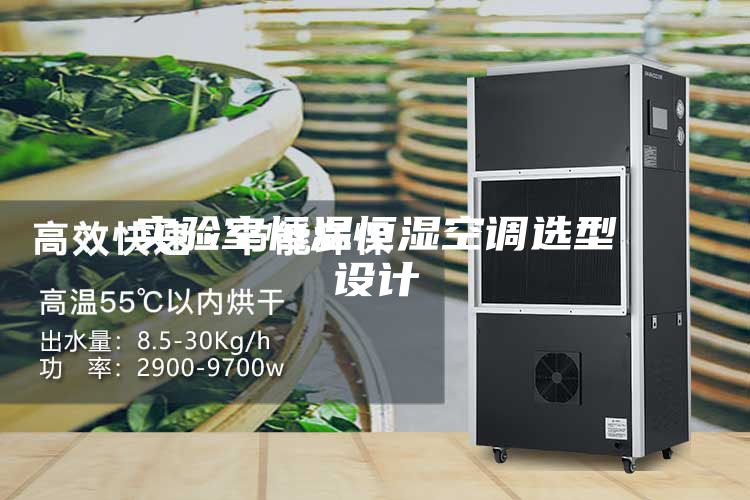 实验室恒温恒湿空调选型设计