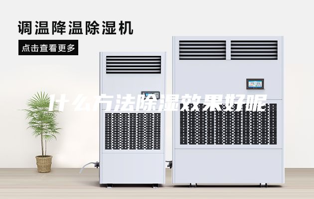 什么方法除湿效果好呢