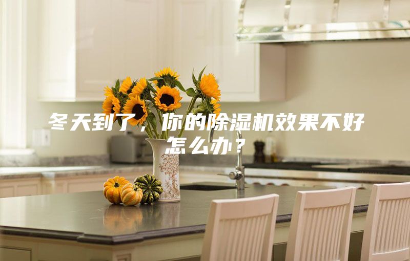 冬天到了，你的除湿机效果不好怎么办？