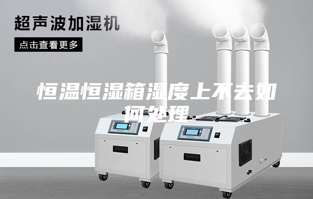 恒温恒湿箱湿度上不去如何处理