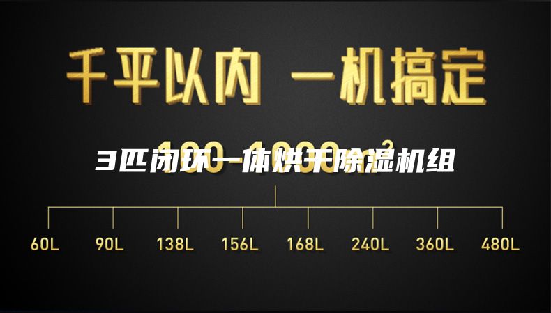 3匹闭环一体烘干除湿机组