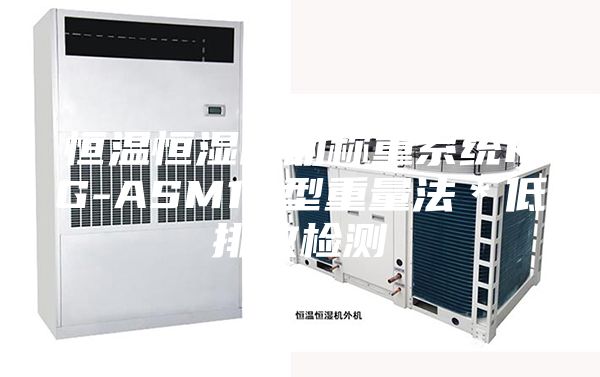 恒温恒湿自动称重系统RG-ASM10型重量法＊低排放检测