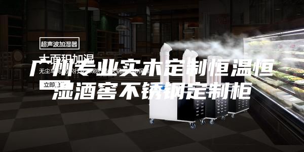 广州专业实木定制恒温恒湿酒窖不锈钢定制柜