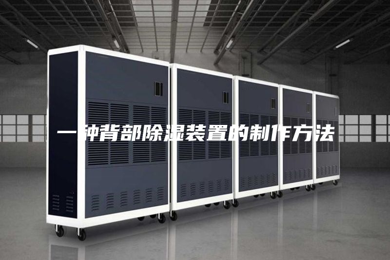 一种背部除湿装置的制作方法