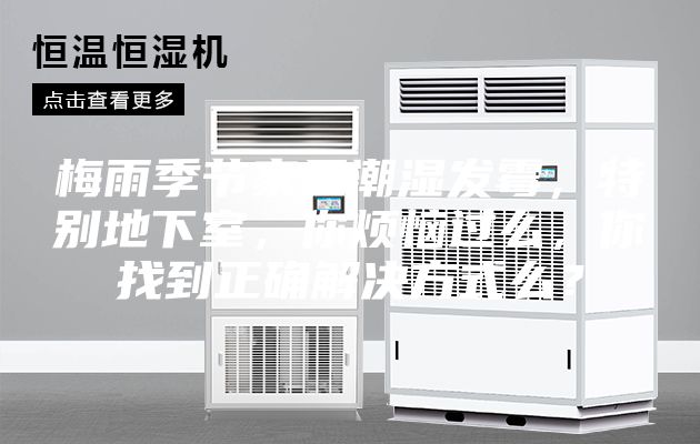 梅雨季节家里潮湿发霉，特别地下室，你烦恼过么，你找到正确解决方式么？