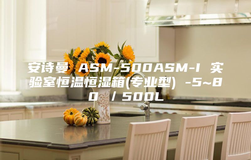 安诗曼 ASM-500ASM-I 实验室恒温恒湿箱(专业型) -5~80℃／500L