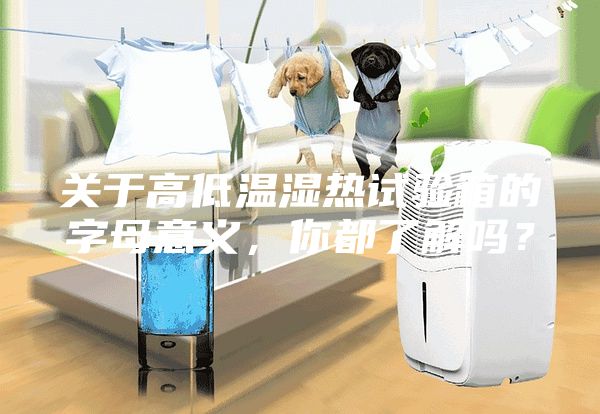 关于高低温湿热试验箱的字母意义，你都了解吗？