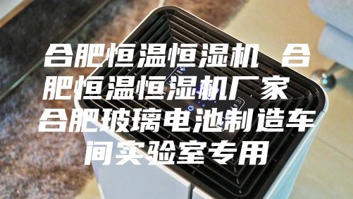 合肥恒温恒湿机 合肥恒温恒湿机厂家 合肥玻璃电池制造车间实验室专用