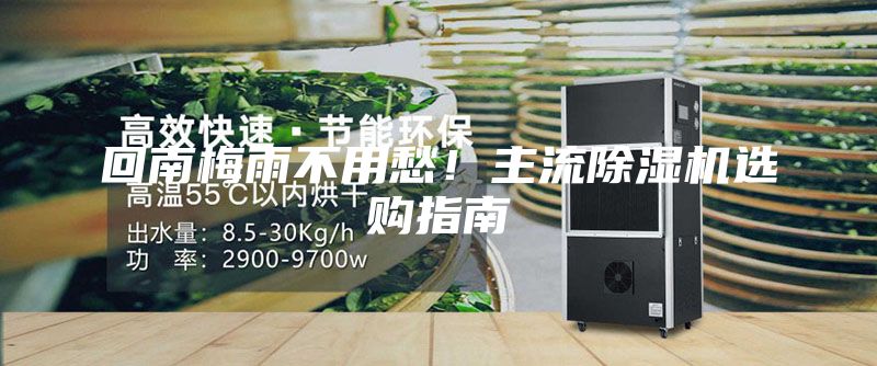 回南梅雨不用愁！主流除湿机选购指南