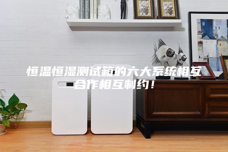 恒温恒湿测试箱的六大系统相互合作相互制约！