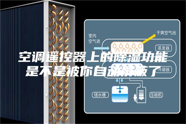 空调遥控器上的除湿功能是不是被你自动屏蔽了