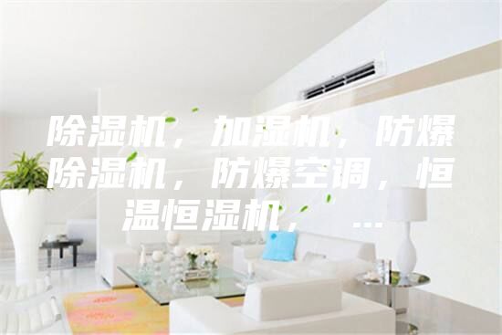 除湿机，加湿机，防爆除湿机，防爆空调，恒温恒湿机， ...