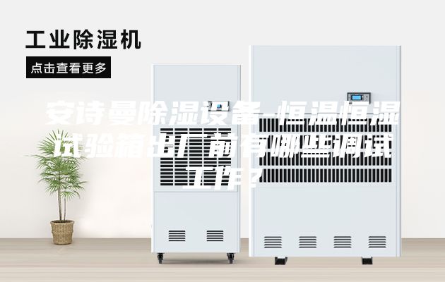 安诗曼除湿设备-恒温恒湿试验箱出厂前有哪些调试工作？