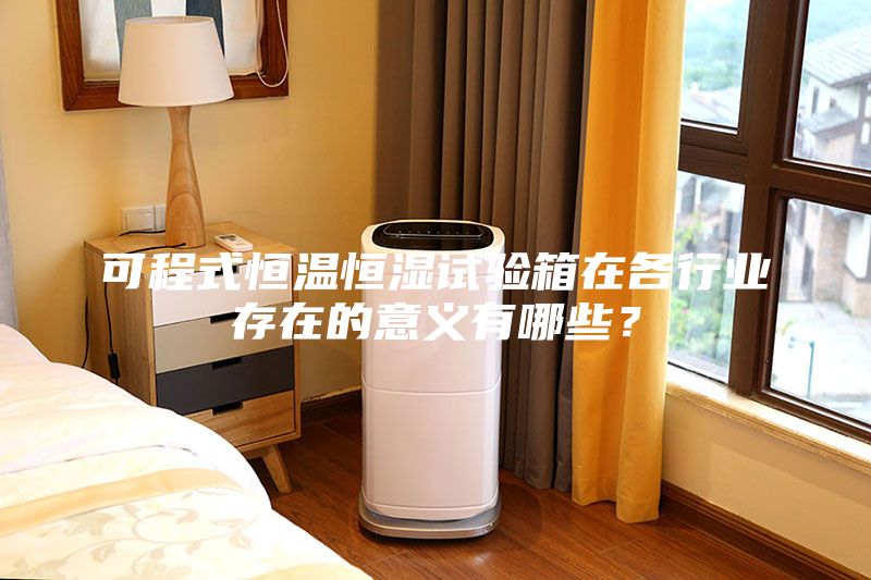 可程式恒温恒湿试验箱在各行业存在的意义有哪些？