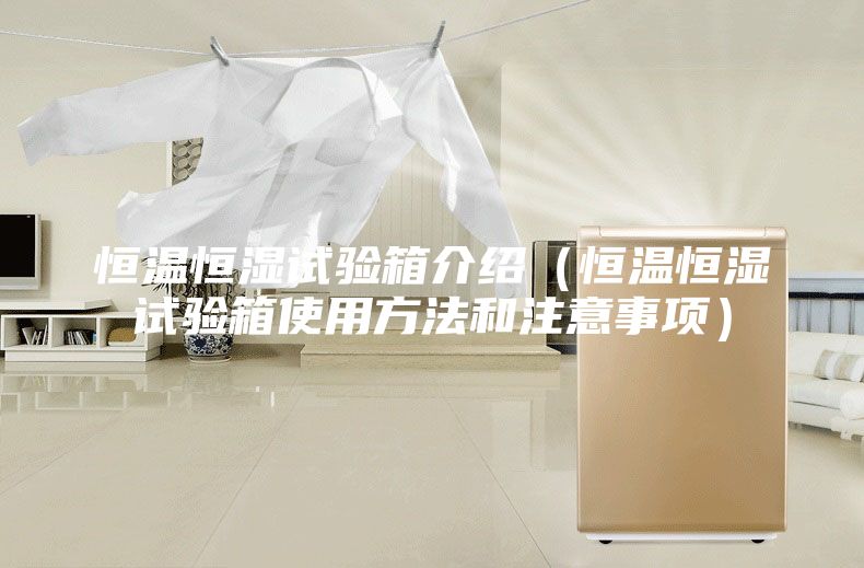 恒温恒湿试验箱介绍（恒温恒湿试验箱使用方法和注意事项）