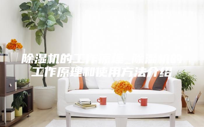 除湿机的工作原理_除湿机的工作原理和使用方法介绍