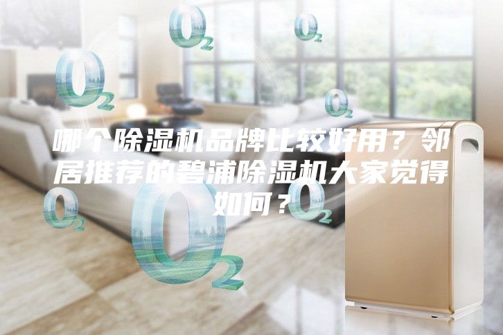 哪个除湿机品牌比较好用？邻居推荐的碧浦除湿机大家觉得如何？