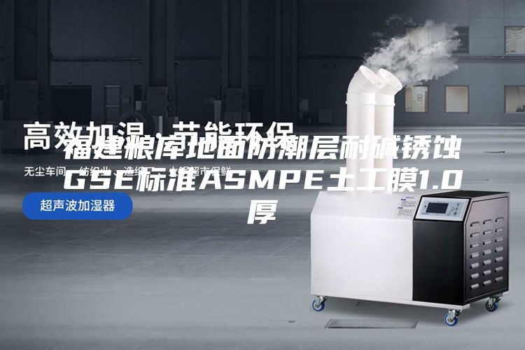 福建粮库地面防潮层耐碱锈蚀GSE标准ASMPE土工膜1.0厚
